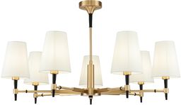 Maytoni Zaragoza H001CL-07BS lampa wisząca metalowa rama mosiądz