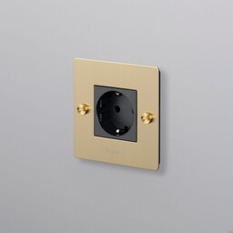 Gniazdo pojedyncze 1G Socket Złoty Standard europejski