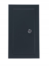 Drzwiczki kominowe wyczystka antracyt 13x26