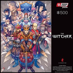 Puzzle, Good Loot, Gaming Puzzle, The Witcher (Wiedźmin):