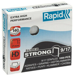Zszywki RAPID super strong 9/17 [WYPRZEDAŻ]