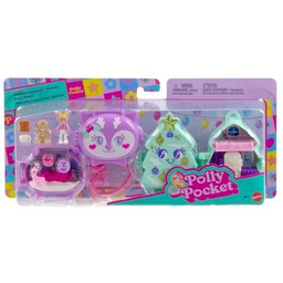 Polly Pocket Świąteczny zestaw kompaktowy 2-pak