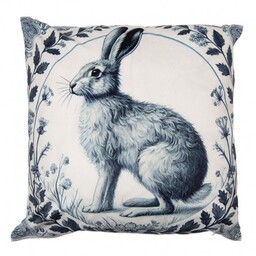 Poszewka Na Poduszkę Dekoracyjną z Zającem A Clayre