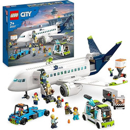 LEGO 60367 City Samolot pasażerski, Zabawka do Zbudowania,