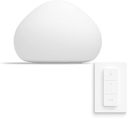 Philips Hue White ambiance Lampa stołowa Wellner (biała),