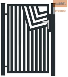 Furtka typ CLASSIC - 1,00 x 1,25 m