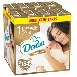 Pieluszki Dada Extra Care 1 2-5 kg 208