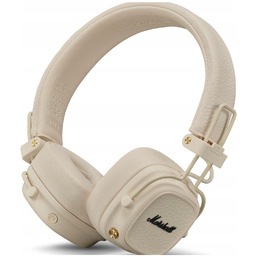 Marshall Major V Cream (kremowe) słuchawki bezprzewodowe