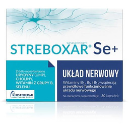 STREBOXAR Se+, 30 kaps.