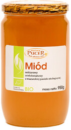 Miód nektarowy wielokwiatowy 950 g - Pasieka Pucer