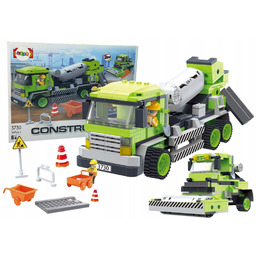 ND24_12203 Duzy Zestaw Klockow Betoniarka Walec 3