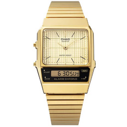 ZEGAREK UNISEX CASIO Vintage Dual Time AQ-800EG-9ADF +