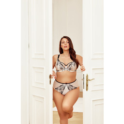 Biustonosz Black & White K840