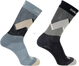 Skarpety Outline Prism 2pack Stormy Weather / Black