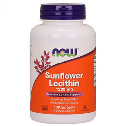 NOW Foods Lecytyna słonecznikowa 1200mg