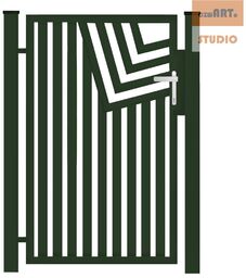 Furtka typ CLASSIC - 1,00 x 1,75 m