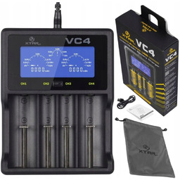 Ładowarka do akumulatorów cylindrycznych Li-ion Ni-MH Aa Aaa