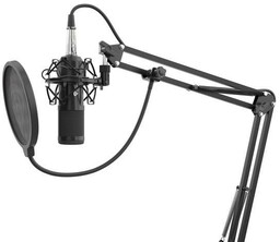 Natec Mikrofon Genesis Radium 300 studyjny XLR ramię