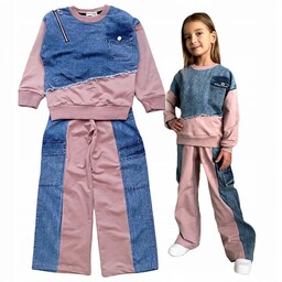 Dres Dla Dziewczynki Dresowy Komplet Dziewczęcy Bluza Spodnie