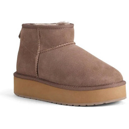 Śniegowce damskie brąz Emu Australia platforma Stinger Micro