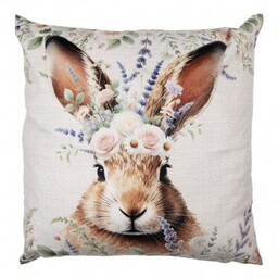 Poszewka Na Poduszkę Dekoracyjną z Królikiem Clayre &