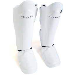 MANTO Ochraniacze Piszczeli Impact White
