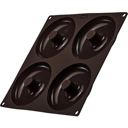 Lurch 85088 FlexiForm Bagels poczwórna silikonowa forma