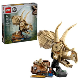 LEGO JURASSIC WORLD 76969 Szkielety dinozaurów: czaszka triceratopsa