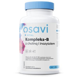 OSAVI Vital Kompleks-B z choliną i inozytolem, 120kaps.