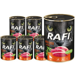 DOLINA NOTECI RAFI Cat adult z kaczką