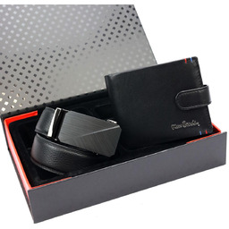 Pierre Cardin zestaw męski prezentowy skórzany portfel