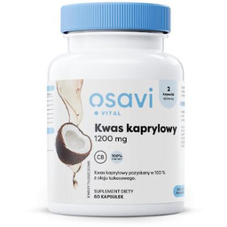 OSAVI Vital Kwas kaprylowy 1200mg, 60kaps.