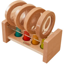 MASTERKIDZ Zestaw Drewnianych Lup z Pojemnikiem