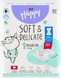 Bella Baby Happy rozmiar 1 Newborn, 2-5 kg,