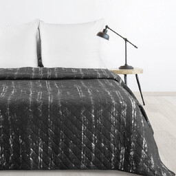 Narzuta z mikrofibry ze srebrnym nadrukiem NLS-05