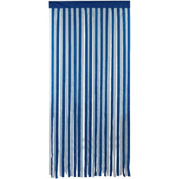WENKO zasłona do drzwi niebiesko-biała