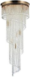 Maytoni Cascade DIA522-CL-12-G plafon lampa sufitowa metalowa antyczne
