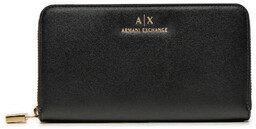 Portfel damski Armani Exchange XW000359 AF12040 UC001 Czarny