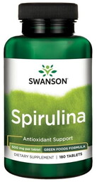 Swanson Spirulina 500mg 180tab