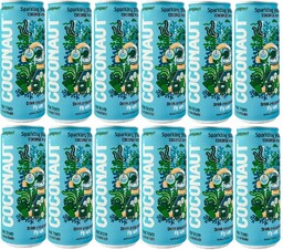 12x Woda kokosowa COCONAUT gazowana 320 ml