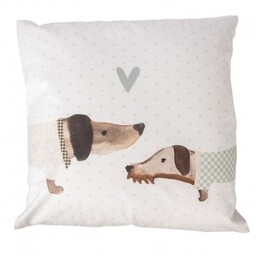 Poduszka Ozdobna z Jamnikami C Clayre & Eef