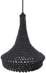 Lampa wisząca ażurowa Mahaka 5181 Shilo hampton pleciona