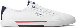 Tenisówki Pepe Jeans Brady Basic PMS30816 Biały