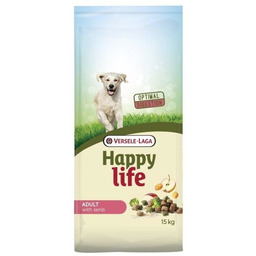 Versele-Laga Happy Life Adult Z Jagnięciną 15kg