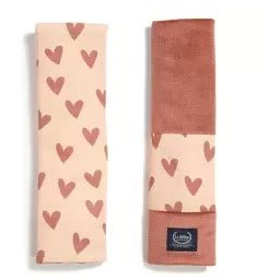 Ochraniacz na pasy, HEARTBEAT PINK, La Millou