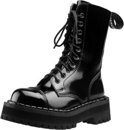 glany ALTERCORE czarne 10-dziurkowe (353 VEGAN BLACK PATENT)-36