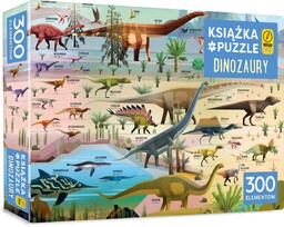 Wilga Play, puzzle, Dinozaury, 300 el.