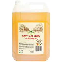 Ocet Jabłkowy Niefiltrowany / 5L (Kanister)