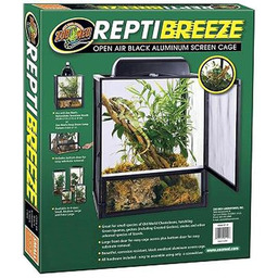 Zoo Med NT13 Terrarium, XL, Przezroczysty/Czarny