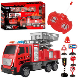 WOOPIE Zdalnie Sterowany Wóz Strażacki Podnośnik